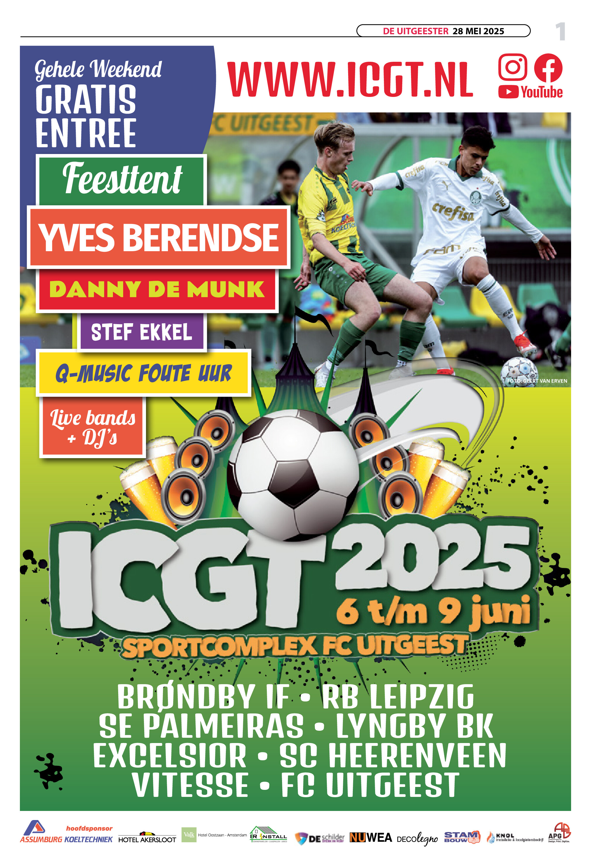 Internationale Cor Groenewegen Toernooi (ICGT) 2025
