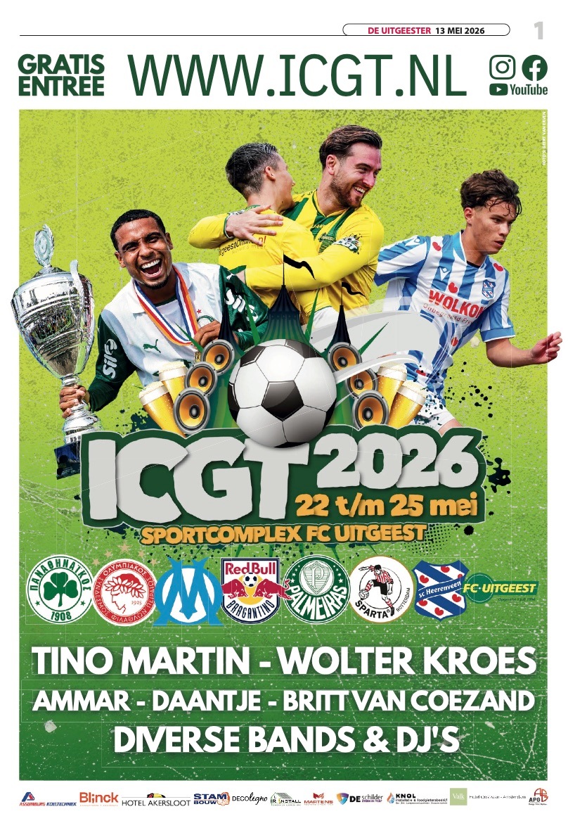 Internationale Cor Groenewegen Toernooi (ICGT) 2026